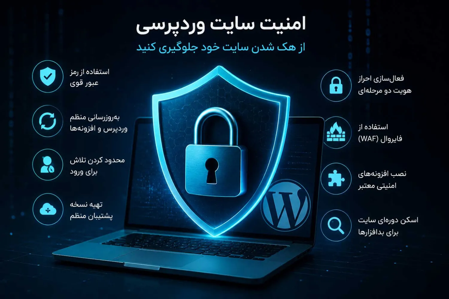 چگونه از هک شدن سایت وردپرسی جلوگیری کنیم؟
